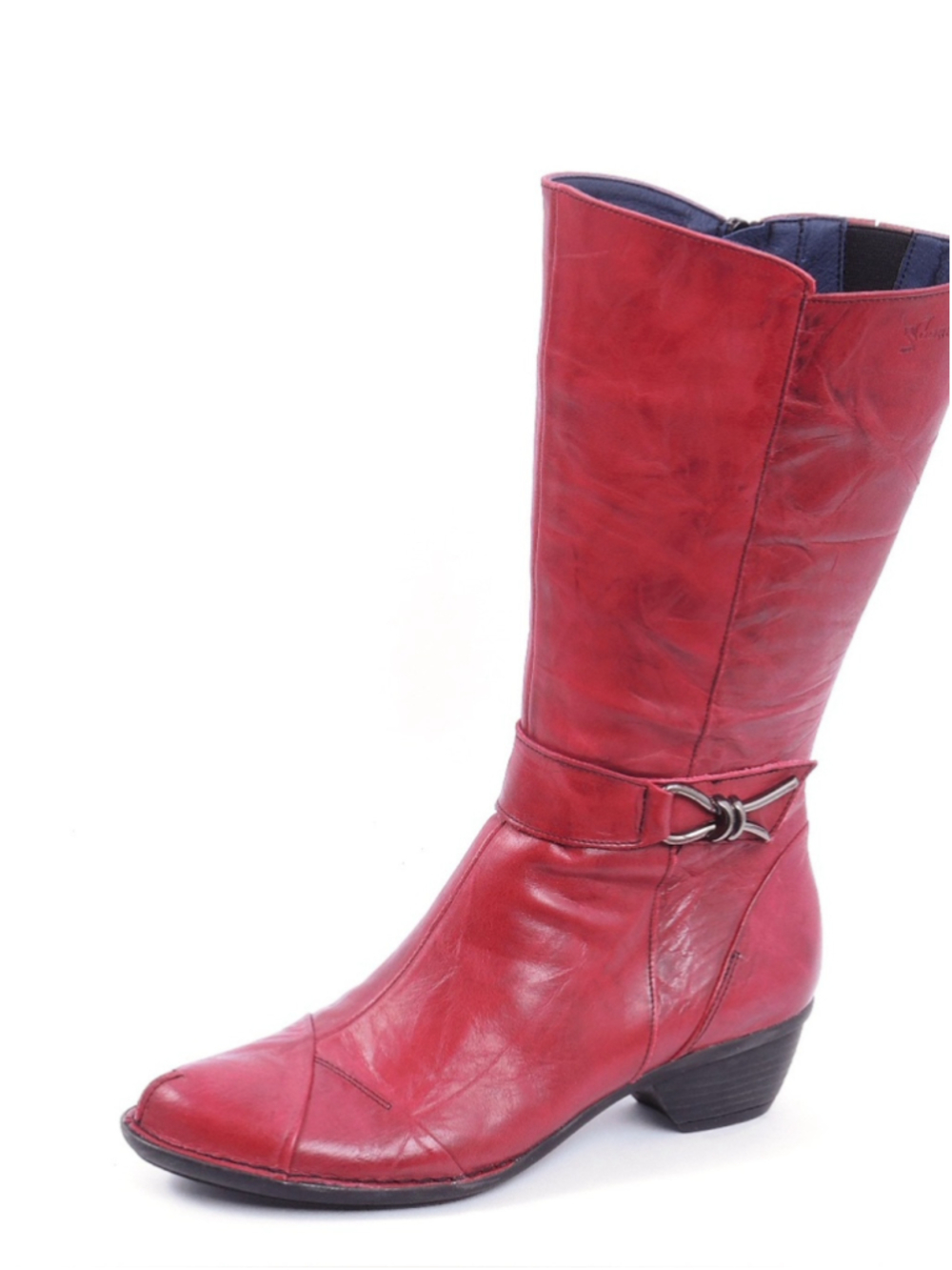 Dorking by Fluchos mid-calf Boot Red size 37